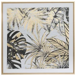 Sale Atmosphera Créateur D'Intérieur Toile imprimée encadrée Ava 50x50cm- Multicolore- Atmosphera
