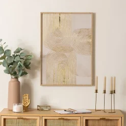 Atmosphera Créateur D'Intérieur Toile imprimée encadrée Elin 50x70cm - Atmosphera* Tableau Déco