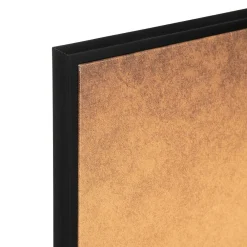 Atmosphera Créateur D'Intérieur Toile imprimée encadrée Soleil - bois - 60x90 cm - Atmosphera