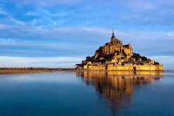 Clearance Dada Art Toile imprimée Mont St Michel Landscape 60X90 montée sur châssis bois en pin 60x90 cm