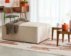 Hot Best Mobilier Topaze - pouf - en tissu -