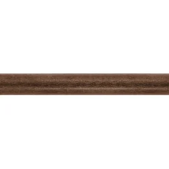Outlet Mobois Tringle à rideau en bois chêne foncé Ø.2,8 x L.220cm