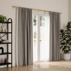 Sale Umbra Tringle à rideaux double en acier laiton Cappa Longueur réglable de 168 à 305 cm