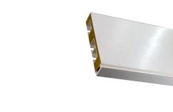 Tringle déco Rail PVC blanc 3 voies de 200cm* Rail À Rideaux