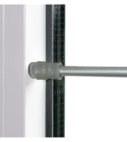 Secodir Tringle Extensible Autobloquante (80-120 cm) Sans Perçage* Barre De Rideau Pour Vitrage