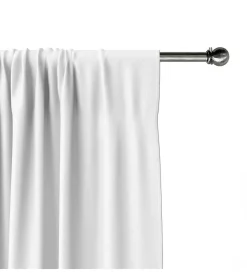 Secodir Tringle Extensible Boule diamètre 8 mm - 40 à 70 cm* Barre De Rideau Pour Vitrage