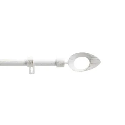 Douceur D'Intérieur Tringle extensible en kit patiné or (120-210 cm - Blanc)* Barre À Rideau Extensible