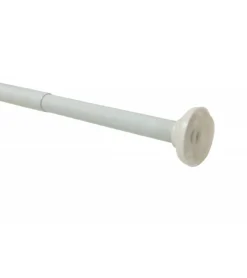 Sale Douceur D'Intérieur Tringle extensible entre 2 murs sans percage blanc - 140 à 260 cm - Blanc