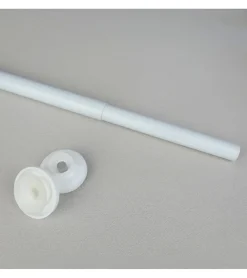 Sale Douceur D'Intérieur Tringle extensible entre 2 murs sans percage blanc - 140 à 260 cm - Blanc