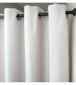Clearance Douceur D'Intérieur Tringle extensible entre 2 murs sans percage Noir - 90 à 140 cm - Noir
