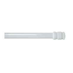 Paris Prix Tringle Extensible Ovale "Nopo" 80-140cm Blanc* Tringle À Rideau À Composer