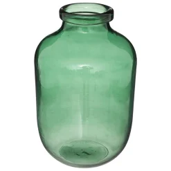Atmosphera Créateur D'Intérieur Vase - verre - vert - H28 cm - Atmosphera* Vase Décoratif
