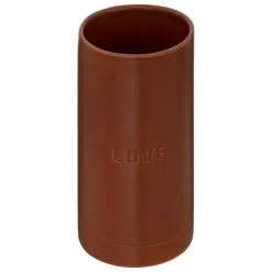 Atmosphera Créateur D'Intérieur Vase Avi en céramique H20cm marron caramel - Atmosphera* Vase Décoratif