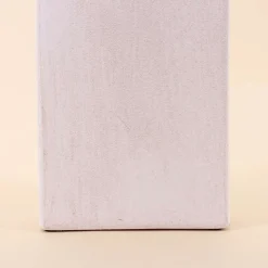 Ornami Vase bouteille géométrique en grès 48cm* Vase Décoratif