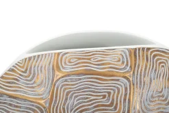 Discount Mauro Ferretti Vase Éclips Petit vase moderne Dimensions 36x11x34,5 cm