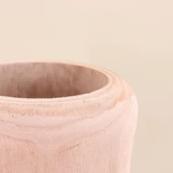 Ornami Vase en bois brut 48cm, Dakar -* Vase Décoratif