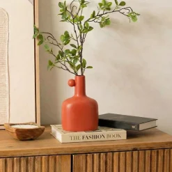 Ornami Vase en céramique avec perle 18cm* Vase Décoratif