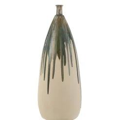 Discount J-Line Vase haut peint en céramique 27x27x73 cm