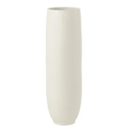 Best J-Line Vase long en céramique blanc 23x23x92 cm