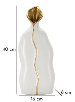 Mauro Ferretti Vase Uma Version réduite Dimensions 16x8x40 cm* Vase Décoratif