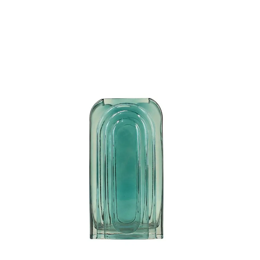 Clearance Ornami Vase verre vintage géométrique h28cm