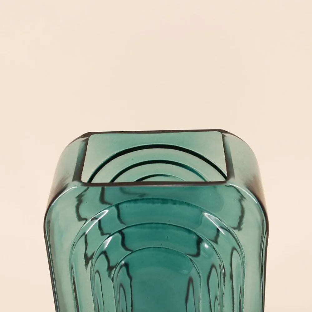Clearance Ornami Vase verre vintage géométrique h28cm
