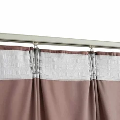 Best Vidaxl Rideau occultant et crochet 2pcs Velours Rose antique 140x175cm