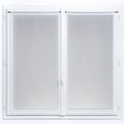 Vitrage tamisant Gorham coloris blanc H.190 x l.70cm