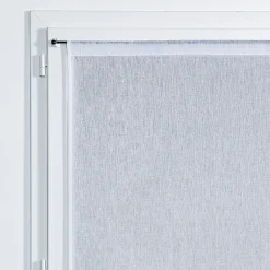 Vitrage tamisant Yena coloris blanc H.160 x l.60cm* Brise-Bise