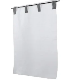 Linder Vitrages Passants à la paire "Veronica" - 68x160cm - Blanc* Accessoire De Store