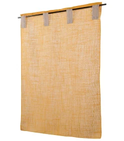 Linder Vitrages Passants à la paire "Veronica" - 42x60cm - Moutarde