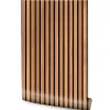Discount Muralo Vlieseline Papier Peint LAMELLES Imitation Bois Pour Salon 53cm x 300cm