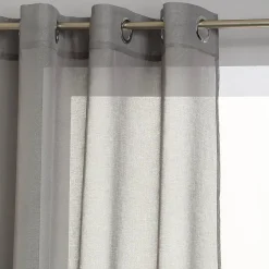 Best Atmosphera Créateur D'Intérieur Voilage - gris - 140x240 cm - Atmosphera