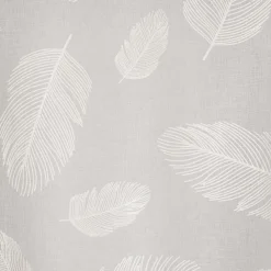 Outlet Dylrev Voilage à œillets imprimé gomme blanc L.120 x l.60cm