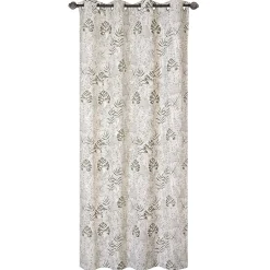 Best Dylrev Voilage à œillets imprimé jungle vert L.240 x l.140cm