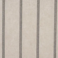 Linder Voilage à œillets poly-lin Sarah l.145 x H.260 cm rayé beige* Voilage