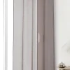 Hot Linder Voilage en lin L.145 x H.260 cm marron brun