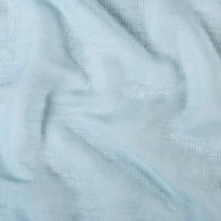 Linder Voilage en polycoton chiné (160x260 cm - Bleu ciel)* Voilage