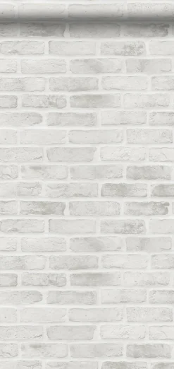 Sale Walls4You papier peint brique gris clair - 53 cm x 10.05 m - 935325