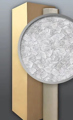Edem xxl Papier à peindre non-tissé 80309BR60 blanc relief effet crépis à la spatule* Papier Peint À Peindre